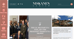 Desktop Screenshot of niskanencenter.org
